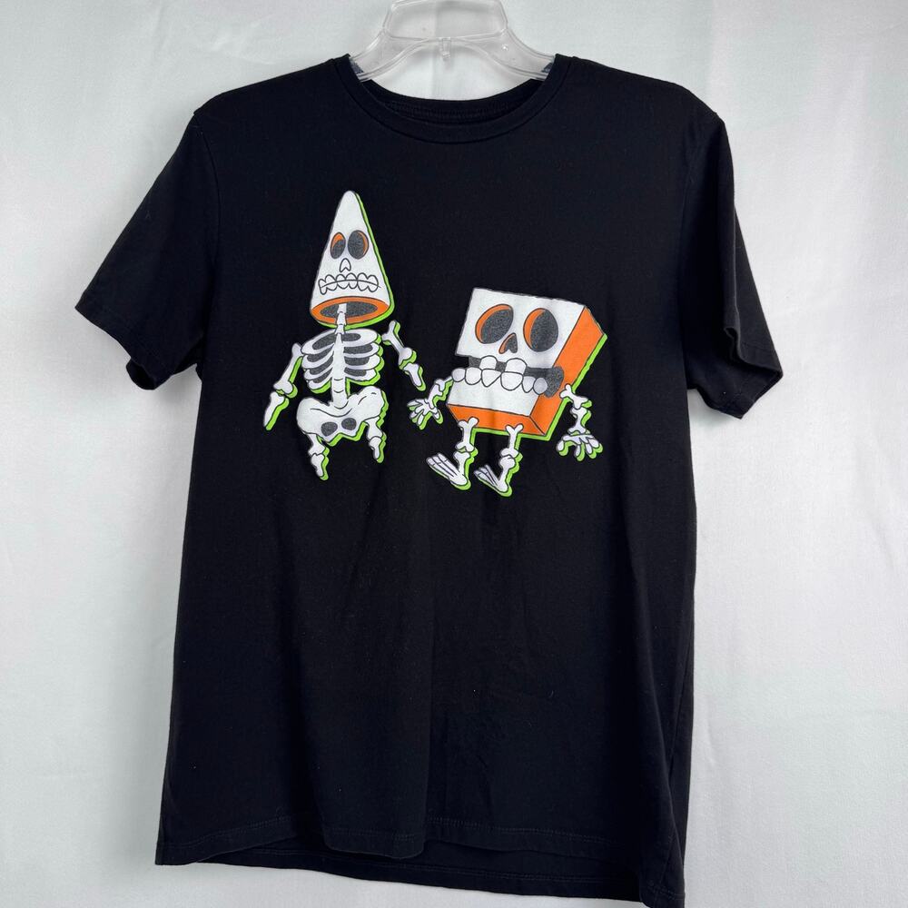 Nickelodeon Men SpongeBob Halloween Patrick Star Black Jack T-Shirt Size M